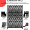 Galvanized Steel Metal Outdoor Privacy Screen, Patio Privacy Screen Deck Privacy Screen Balcony Privacy Screen Terrace Privacy Screen - 3 of 4