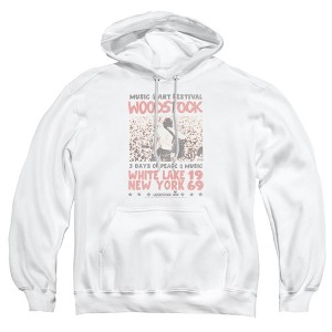 Men's Woodstock Crowd Poster Pull-Over Hoodie - 1 of 4