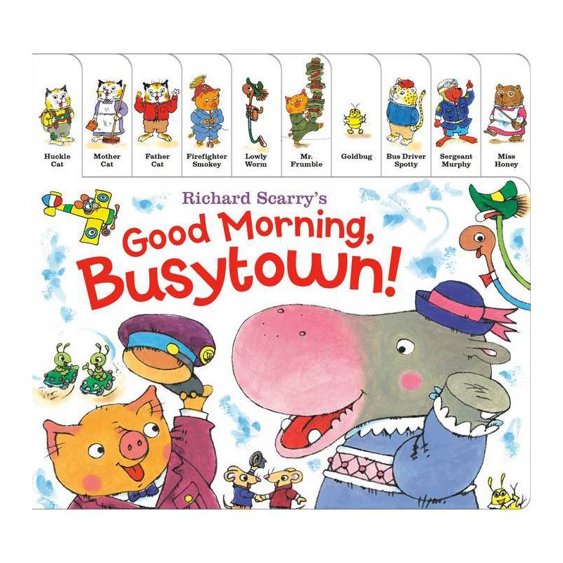 Richard Scarry's Good Morning, Busytown! - (Board Book), 1 of 2