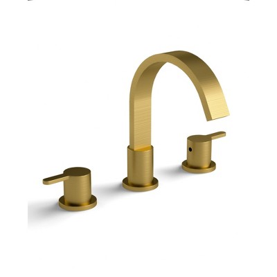 YAWWALK Waterfall Widespread 8 in Bathroom Faucet, Double Handle