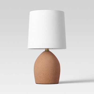 Ceramic Accent Table Lamp Brown (Includes LED Light Bulb) - Threshold™