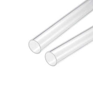 Unique Bargains Lamp Lantern Water Cooling System Acrylic Rigid Round Tubes 2 Pcs 10" - 1 of 4