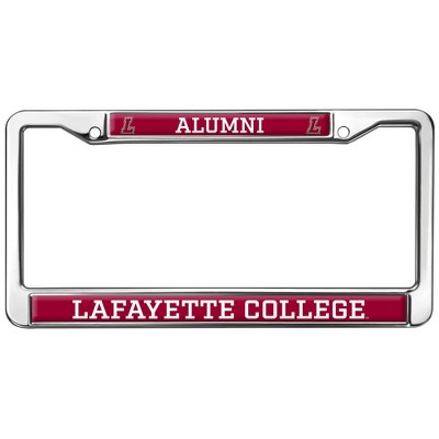 Lafayette College Alumni Full Size Standard License Plate Metal Frame