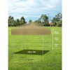10'x10' Pop Up Canopy Tent with 4 Sidewalls, Portable Outdoor Canopy with Roller Bag - 2 of 4
