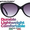 grinderPUNCH 2 Pairs Women Bifocal Reading Sunglasses  Ladies Sun Reader Glasses Cateye Vintage (1.50x) - 3 of 4