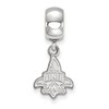 Black Bow Jewelry Sterling Silver New Orleans Privateers NCAA Bead Charm - 2 of 4