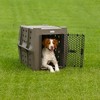 Dakota 283 Canine Rough and Tough Economy Pet Kennel, Heavy Duty Crate for Dogs and Cats with Ventilation Holes, Intermediate, Coyote Granite - 4 of 4
