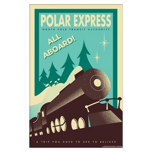 Trends International The Polar Express - All Aboard Framed Wall Poster Prints - 1 of 4