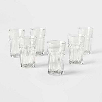 7oz 6pk Glass Tremont Juice Glasses - Threshold™