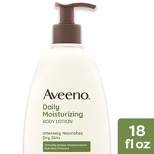 Aveeno Daily Moisturizing Lotion For Dry Skin with Soothing Oats and Rich Emollients, Fragrance Free
