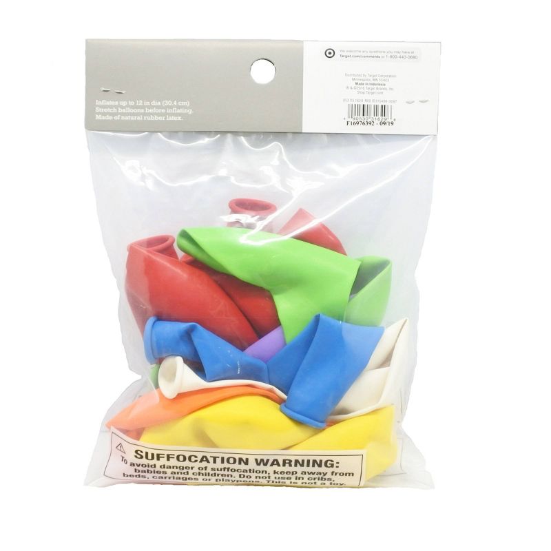 15ct Color Mix Balloons - Spritz&#8482;, 2 of 3