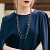 EVERLY JEWELRY | 3-9.5mm Multi-Color Cultured Freshwater Pearl Endless Necklace, 72 inc - 4 of 4