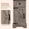 Dcolora Bathroom Storage Cabinet, Farmhouse Storage Cabinet with Adjustable Shelves & Drawer - 3 of 4