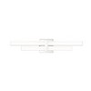 Zane 25" LED Vanity Light - Dimmable, Aluminum, Chic Geometric Design, Damp Rated - 3 of 4