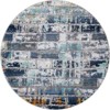 Unique Loom Malibu Collection Area Rug - Surfrider - 2 of 4