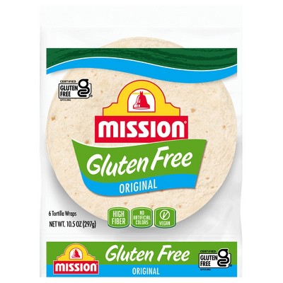 Mission Taco Size Gluten Free Soft Original Flour Tortillas - 10.5oz/6ct