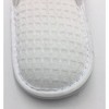 TravelWell Closed Toe Waffle Spa Slippers Bulk Hotel Unisex Slippers for Women and Men, White, 12 Pairs - 2 of 4