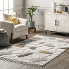 Nuloom Zende Colorful Stones Kids Tassel Indoor Area Rug, 4' x 6', Beige - 2 of 4