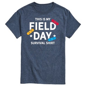 Men's - Instant Message - Field Day Survival Shirt Short Sleeve Graphic T-Shirt - 1 of 4