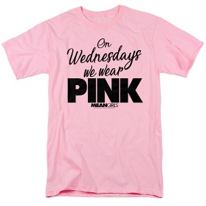 Mean Girls Pink Adult T-Shirt Pink - 1 of 4