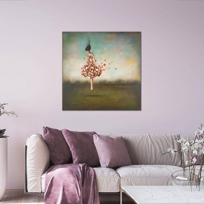 26" x 26" Boundlessness in Bloom Fantasy Canvas Art