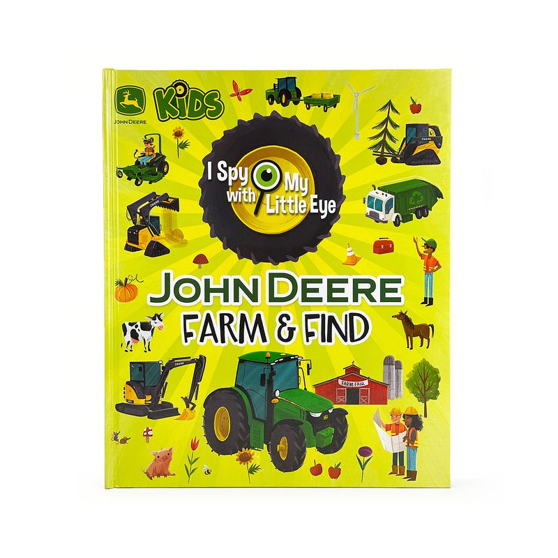John Deere Kids Farm & Find (I Spy with My Little Eye) - by  Jack Redwing (Hardcover), 1 of 2
