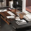 FUFU&GAGA Black Height - adjustable Desk: Ergonomic Adjustment, Ample Storage, Modern Style - 4 of 4