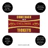 Evergreen Come Back with Tickets Iowa State University 28" x 16" Woven PVC Indoor Outdoor Doormat - 3 of 4