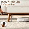 65" Loveseat Sofa, Button Tufted Upholstered Furniture, Comfortable Cotton Linen, for Bedroom Office Apartment, Living Room, Beige - 4 of 4