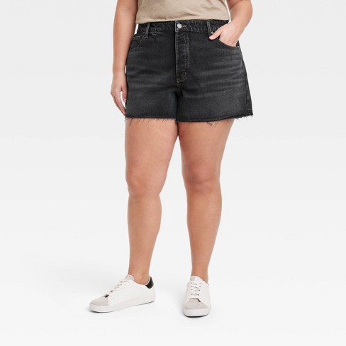 Women's Mid-rise 90's Baggy Denim Shorts - Universal Thread™ Medium Wash 30  : Target