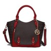 MKF Collection Talula Signature Printed Vegan Leather Women’s Satchel Bag by Mia K - 2 of 4