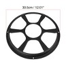 Unique Bargains Universal Car Audio Speaker Hollow Mesh Subwoofer Grill Cover Protector Black 12" 2Pcs - 3 of 4