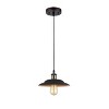 Chloe Lighting Karl Industrial-Style 1 Light Rubbed Bronze Ceiling Mini Pendant 10" Shade - 2 of 2