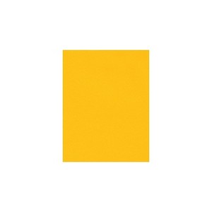 LUX 100 lb. Cardstock Paper 12" x 18" Sunflower Yellow 500 Sheets/Pack (1218-C-12-500) - 1 of 1