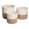 Colonial Mills Craftworks Basket, 20"x20"x20", Sand - 2 of 3
