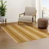 Little Arrow Design Co ivy stripes mustard Rug - Deny Designs - 2 of 3