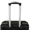 Gulches 3-piece hard shell luggage set, suitable for both long-distance and short distance travel. Equipped with four-wheel rollers - 3 of 4