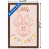 Trends International Disney Minnie Mouse - Little Explorer Framed Wall Poster Prints - 3 of 4