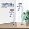 WOWOW Commercial Deck Mounted Glass Filler Faucet, 9 in. High-Arc Glass Filling Water Station in Brushed Nickel - 4 of 4