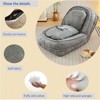 Human Dog Bed Adjustable Position Dog Bed For Humans & Dog, 69.29"x34.65"x33.07" Multifunctional Foldable Human Size Dog Bed For Bedroom Living Room - 2 of 4