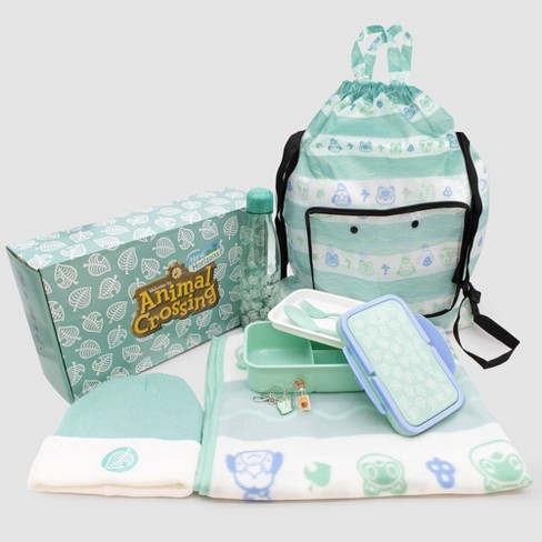 Animal Crossing - Nintendo Switch Mini Backpack - Teal Leaves