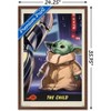 Trends International Star Wars: The Mandalorian - Child Number 11 Framed Wall Poster Prints - 3 of 4