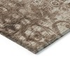 Chocolate Ikat Washable Indoor Outdoor Area Rug - 4 of 4