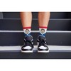 NFL Buffalo Bills J Allen Bobble Youth Socks: Cushioned Knit Quarter 7-9 Kids - 3 of 3