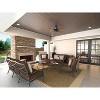 52" Original Damp Rated Ceiling Fan and Pull Chain Matte Black - Hunter Fan: 5-Plywood Blades, ETL Listed, 6556 CFM - 4 of 4