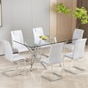 NicBex Modern Dining Chairs with Plush Upgraded Cushions,Anti-Slip Armless Chairs for Kitchen,Living Room - 2 of 4