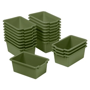 ECR4Kids Scoop Front Storage Bin, 20-Piece - 1 of 4