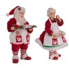 Kurt Adler 10.5 Inch Fabriché Mr. and Mrs. Santa, 2-Piece Set - 2 of 4
