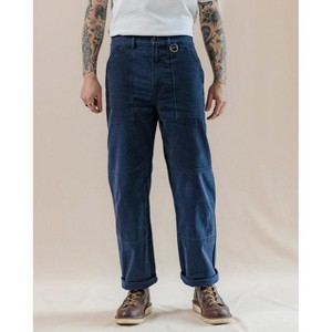 Lomsoe surplus fatigue pants navy - 1 of 1