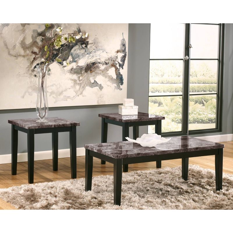 Set of 3 Maysville Occasional Table Sets Black - Signature Design by Ashley, 3 of 7